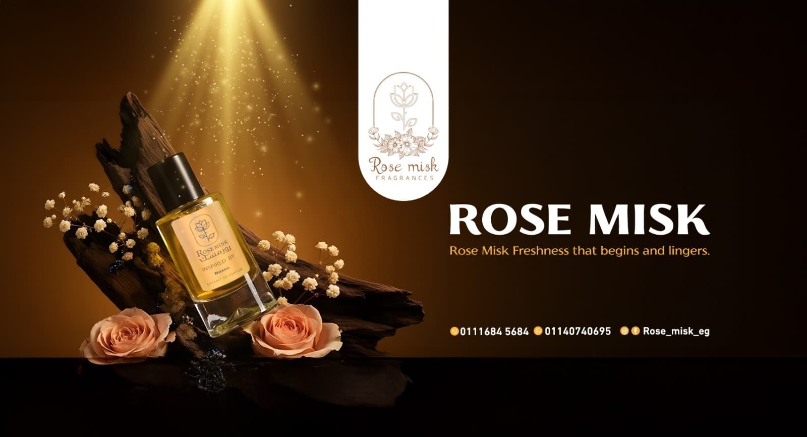 Rose Misk | Exquisite Naxos-Inspired Fragrances Promotional Banner
